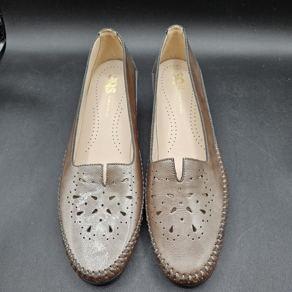 SAS SONYO Portobello Shoes Womens Size 8 N Leather - Picture 1 of 7